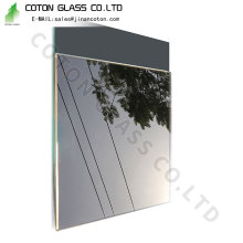 Large Frameless Wall Mirror