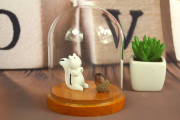 Butterfly Bell Jar Small Glass Dome