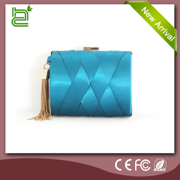 Exclusive dress high-grade blue silk for bag fashion purses cheap