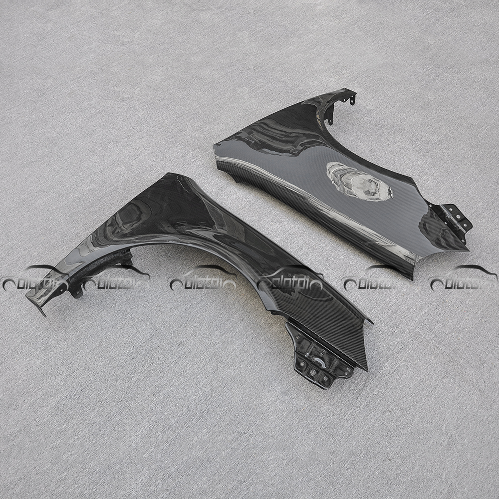 OEM Style Carbon Fiber Front Bumper Side Fender Splitters Car Body For Volkswagen VW Golf 5 GTI Auto Tuning