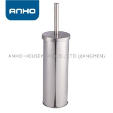 ANHO polishing stainless steel cylindrical toilet brush