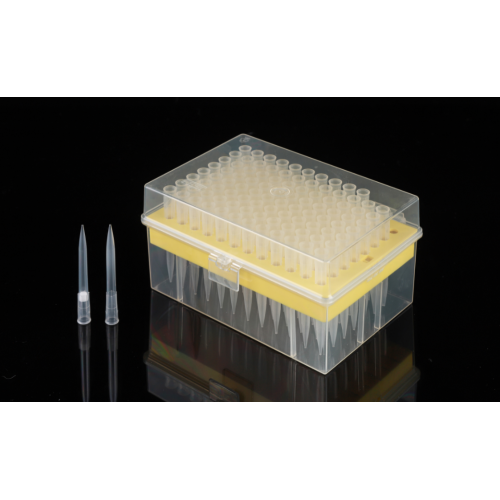 Embouts de pipette universels pour filtre 100ul en rack