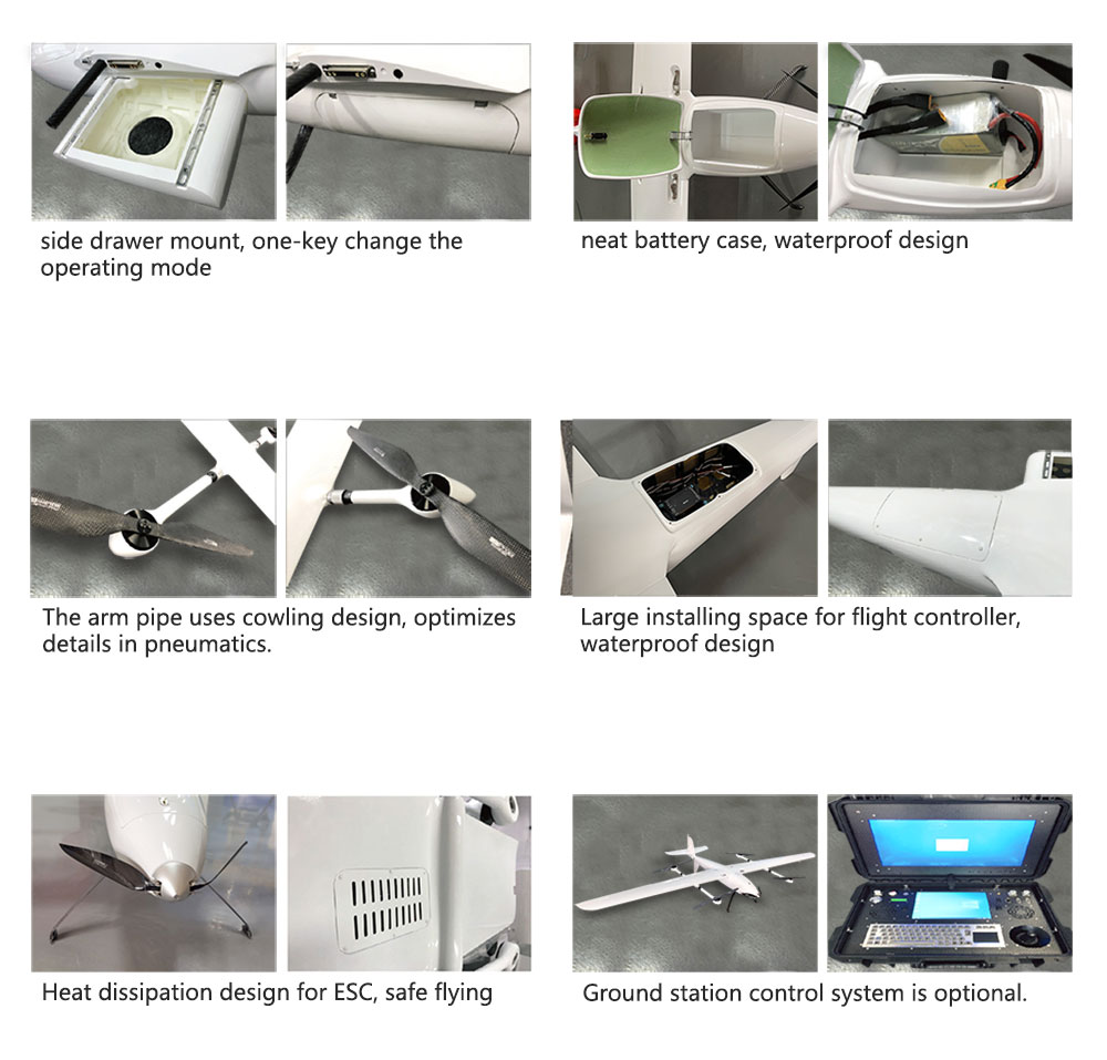 Наклоняемый винт VTOL Brand Logistics UAV Tilt rotor VTOL Brand Logistics UAV