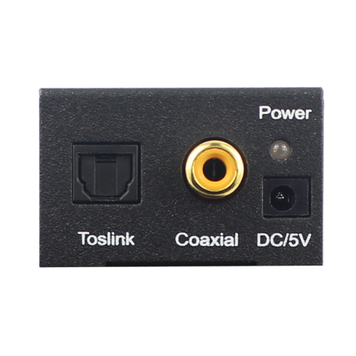 Toslink and Coaxial to L/R audio converter