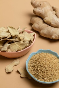 Premium Dehydrated Ginger Granules New Crop A grade