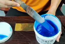 UV Peelable Masking Ink For Screen Printing