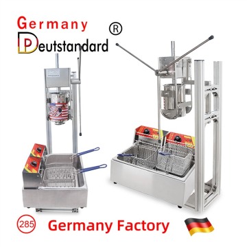 Churros Maker Maschine mit 12L Elektrofritteuse