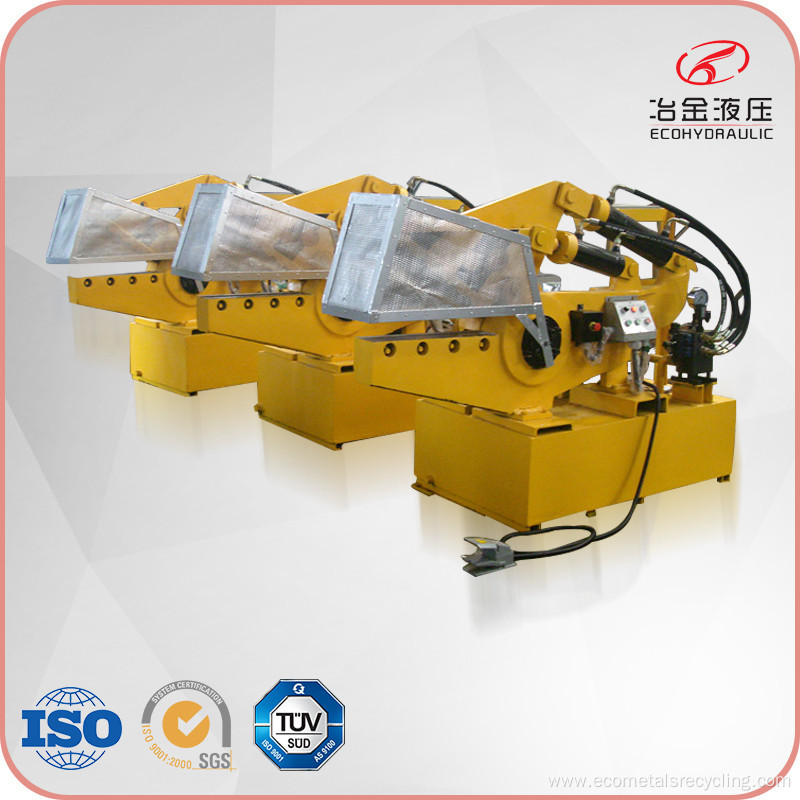 Integrated Waste Scrap Metal Aluminum Crocodile Shear