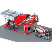 Used Mobile Concrete Batching Plant
