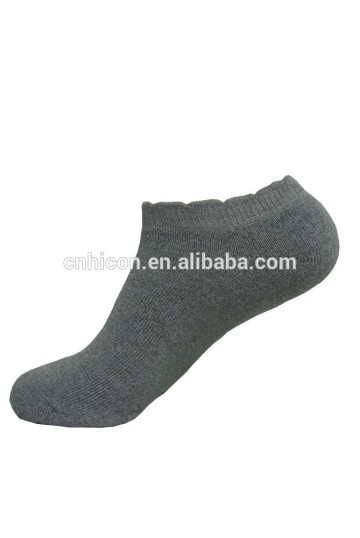 Pure grey custom athletic socks