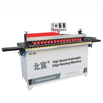 Automatic Wood Edge Banding Machine for Sliding Table Edging and Wood Gluing
