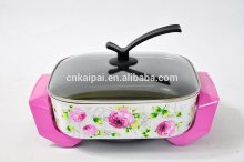 Multi-function Korean square Electric pizza Pan and Multifunctional Cooking and multi-function electric pizza pan