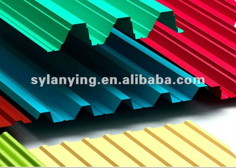 Cheap colored galvanized corrugated steel sheets for wall and roof L/C T/T are acceptable 0.2mm-0.6mm best price