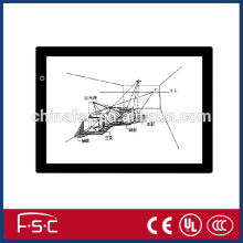 Led magic drawing board with scale mark