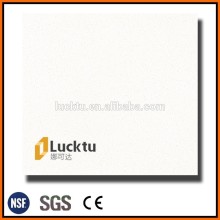 Artificial quartz stone pure white for countertop vanity top