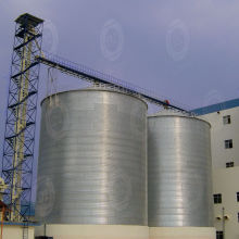 Cement silos for bridge construction