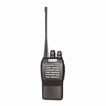 Handheld two way radio with CE approval, 5w power output