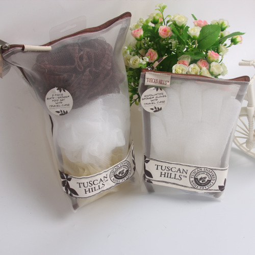 Shower Wash Spa Massage Bath Gloves bath sponge flower