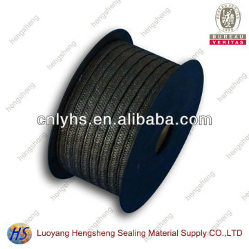 carbon fiber packing braided rope packing with PTFE