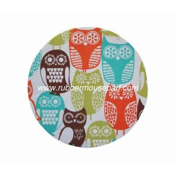Promotional Fabric Round Mouse Pad, Sublimation Rubber Mouse Mat