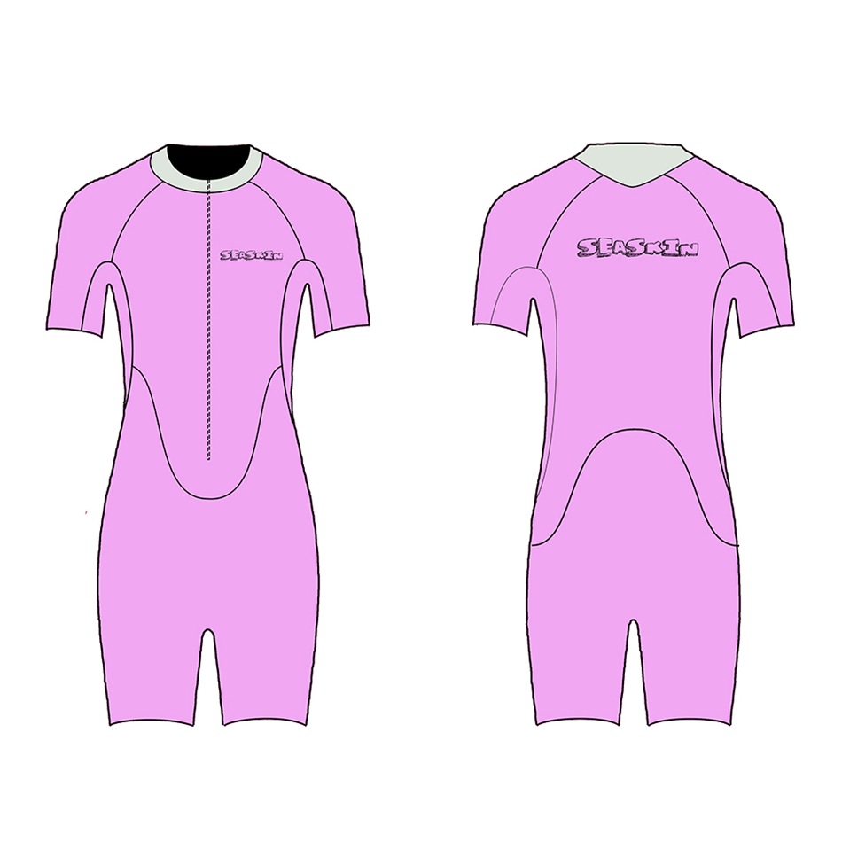 Seaskin Women Wetsuit 2mm neoprene de roupas de letra