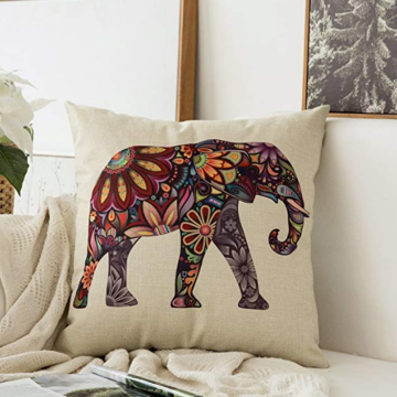 Animal Series Cotton Linen Pillow Cases