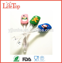 Christmas Kitchen Tools Silicone Spatula Scraper Set