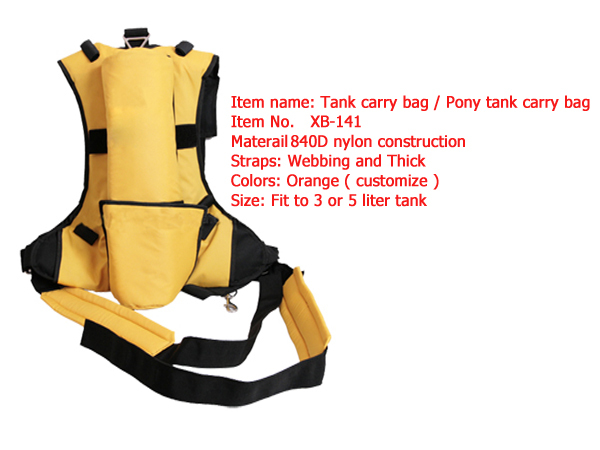 2017 Dive tank carry bag /gear bag wholesale