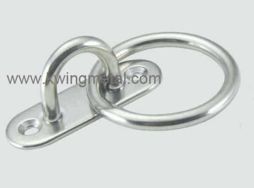 Oblong Pad Eye with Ring