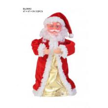 Circling & Dancing Musical Santa Claus