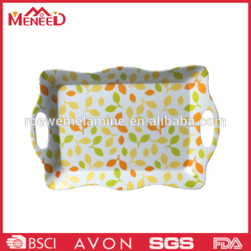 New arrivals printing top grade rectangular large size food tray