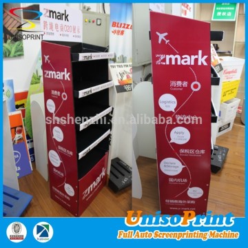 Foldable corrugated Paper Display paper display box paper display stand