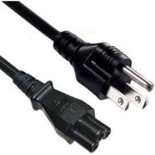 NEMA 5-15p To Iec C5 Power Cord