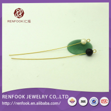 china supplier wholesale 925 sterling silver pearl head push pin head pin ball pin for diy