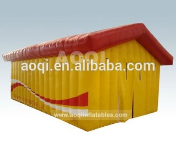 Yellow Inflatable Cube Tent