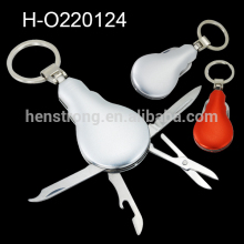 Novelty Stainless Steel Keychain Mini tool keychain Promotion Keychain