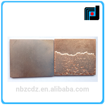 Copper tungsten CuW electrical contact, high quality