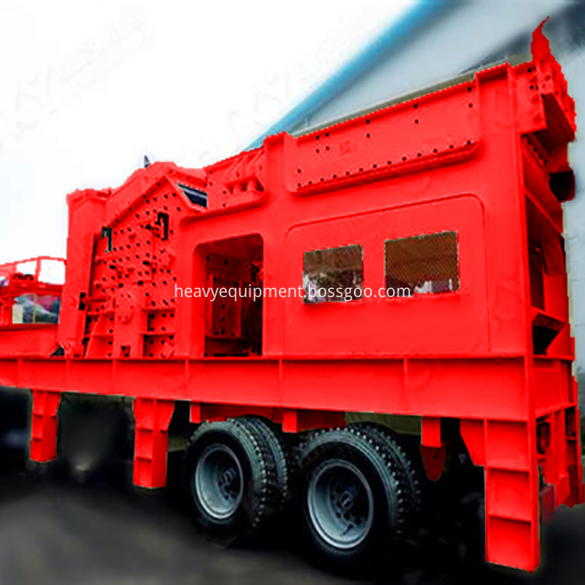 Portable Rock Crushing Plant