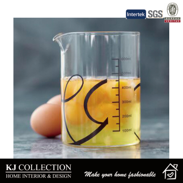 Beautiful Measuring Glass On The Table With Blank Decal