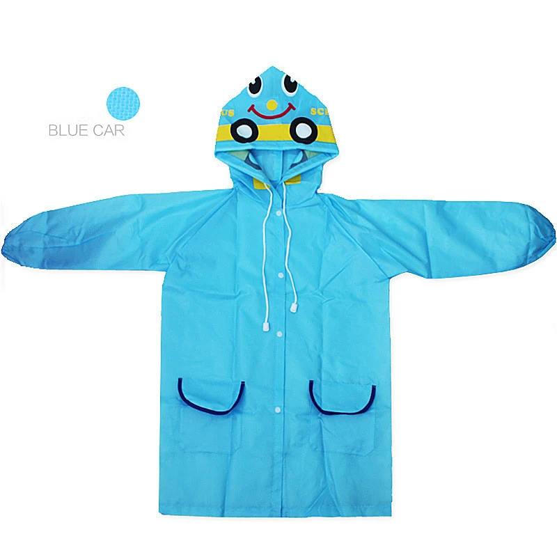 Wholesale Childrens/Boys/Girls Rain Jacket Cartoon Rain Suit Colorful Raincoat for Kids