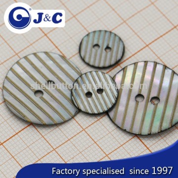 Manufacture Agoya shell button with laser