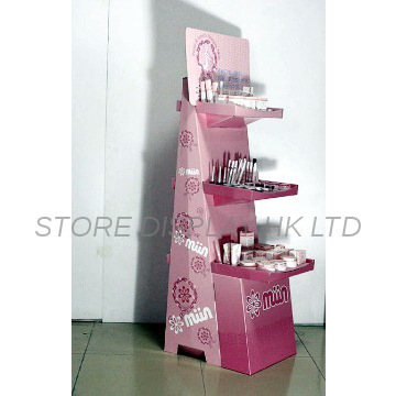 Cardboard Display Stand For Cometic