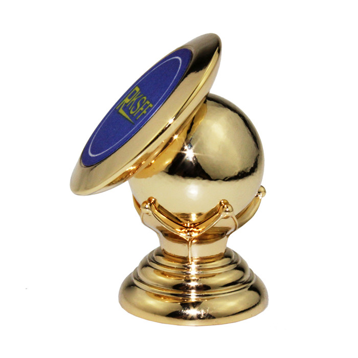 Magnetic Mobile Phone Car Holder Gold