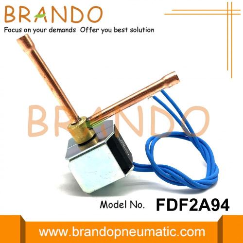 1/4 &#39;&#39; AC220V FDF2A94 NC Solenoid Valf SANHUA Tipi