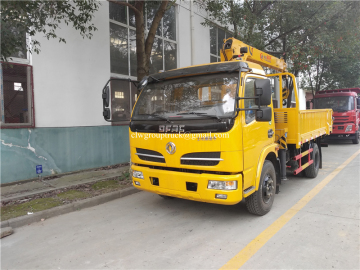 DFAC 5 ton hydraulic lorry-mounted jib crane