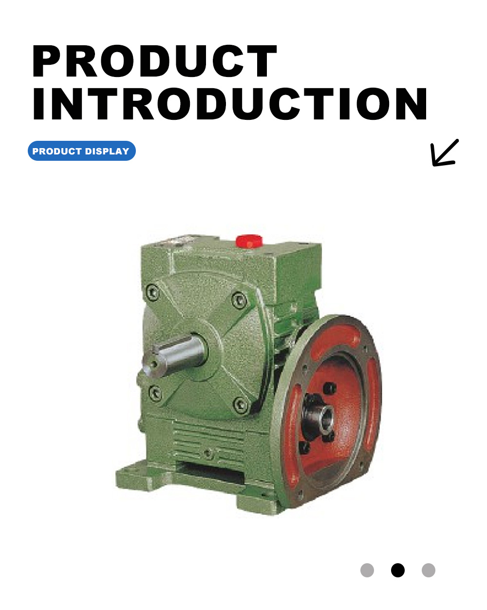Червячный редуктор WPWDA X WPWDA Worm Wheel Reduction Gear Box X