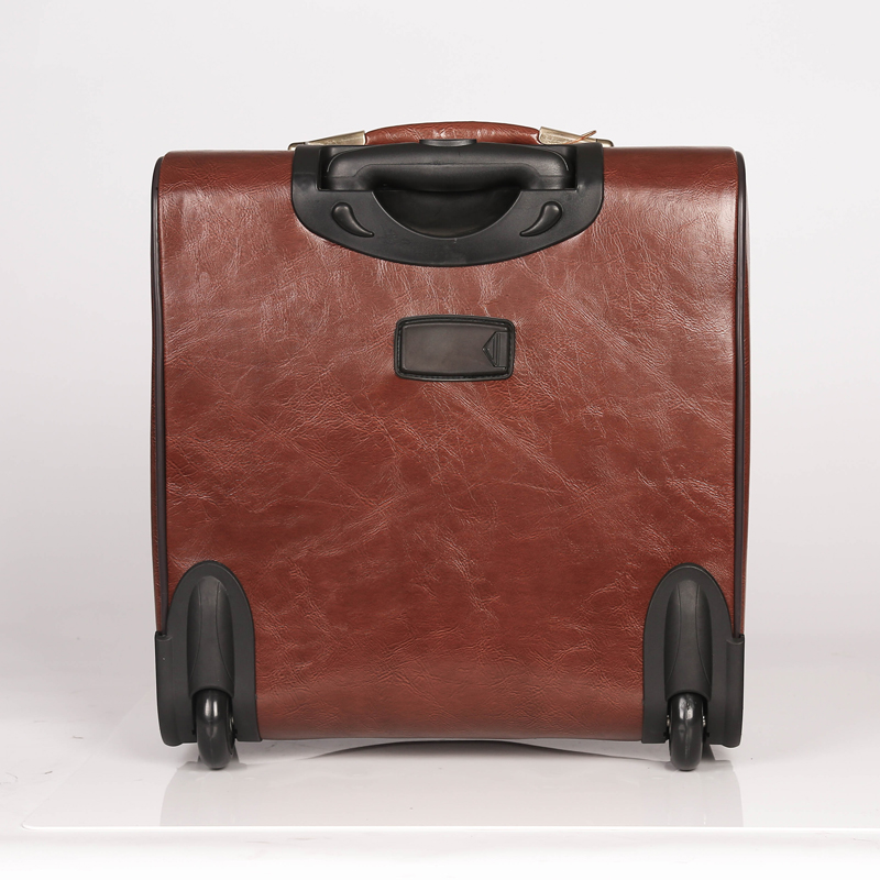  cheap fashion PU 4wheels Luggage