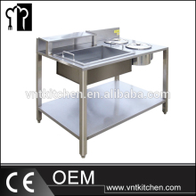 Commercial Fast Food Equipment Wrapping Powder Table