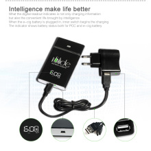 Push Button E Cig Smart PCC Case 1200mAh Islide