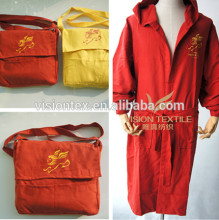 Hooded Microfiber Bathrobe